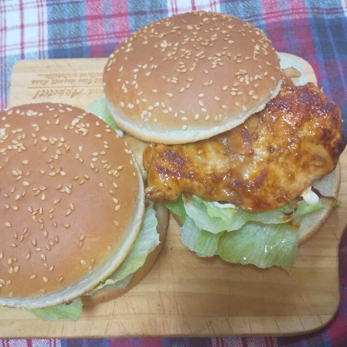 照り焼きチキンバーガー